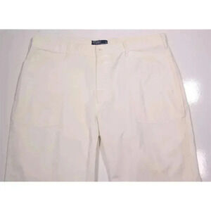 Polo Ralph Lauren Vintage Wide Leg Button-Fly Buckle Painter Pants 42x29